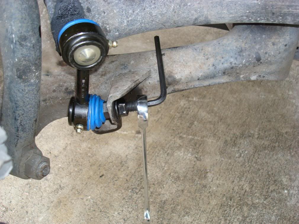 2003 chevy trailblazer sway bar link replacement